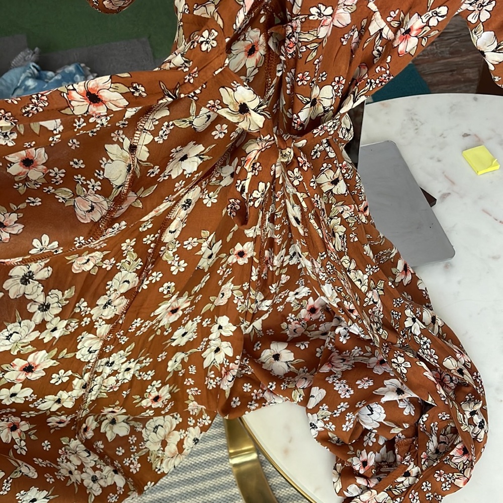 Faithfull the brand size medium wrap dress - Picture 4 of 6